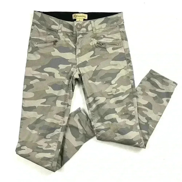 Democracy Camouflage Ab Technology Support Skinny Ankle Pants Size 6 - Picture 1 of 13